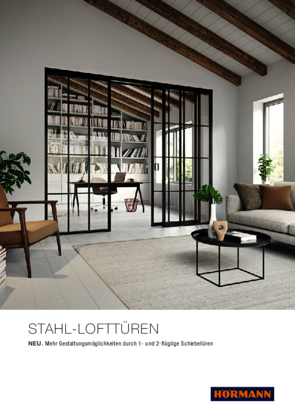 Porte in metallo per Loft